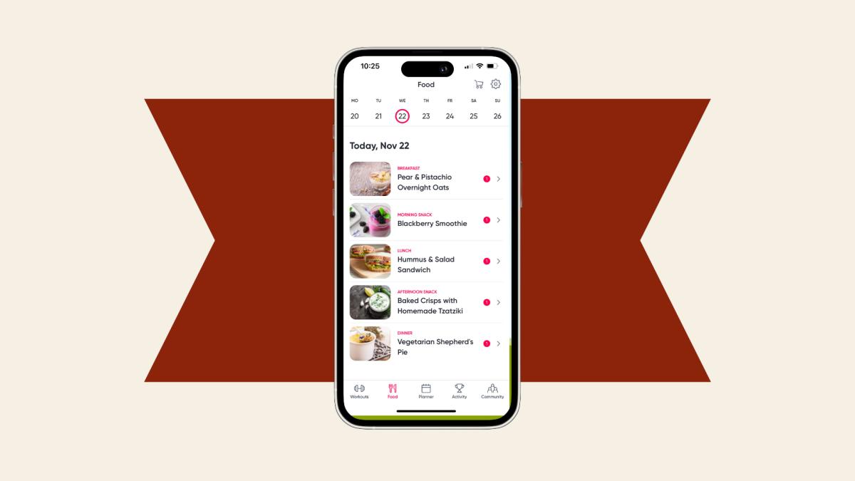 Sweat App Home Page